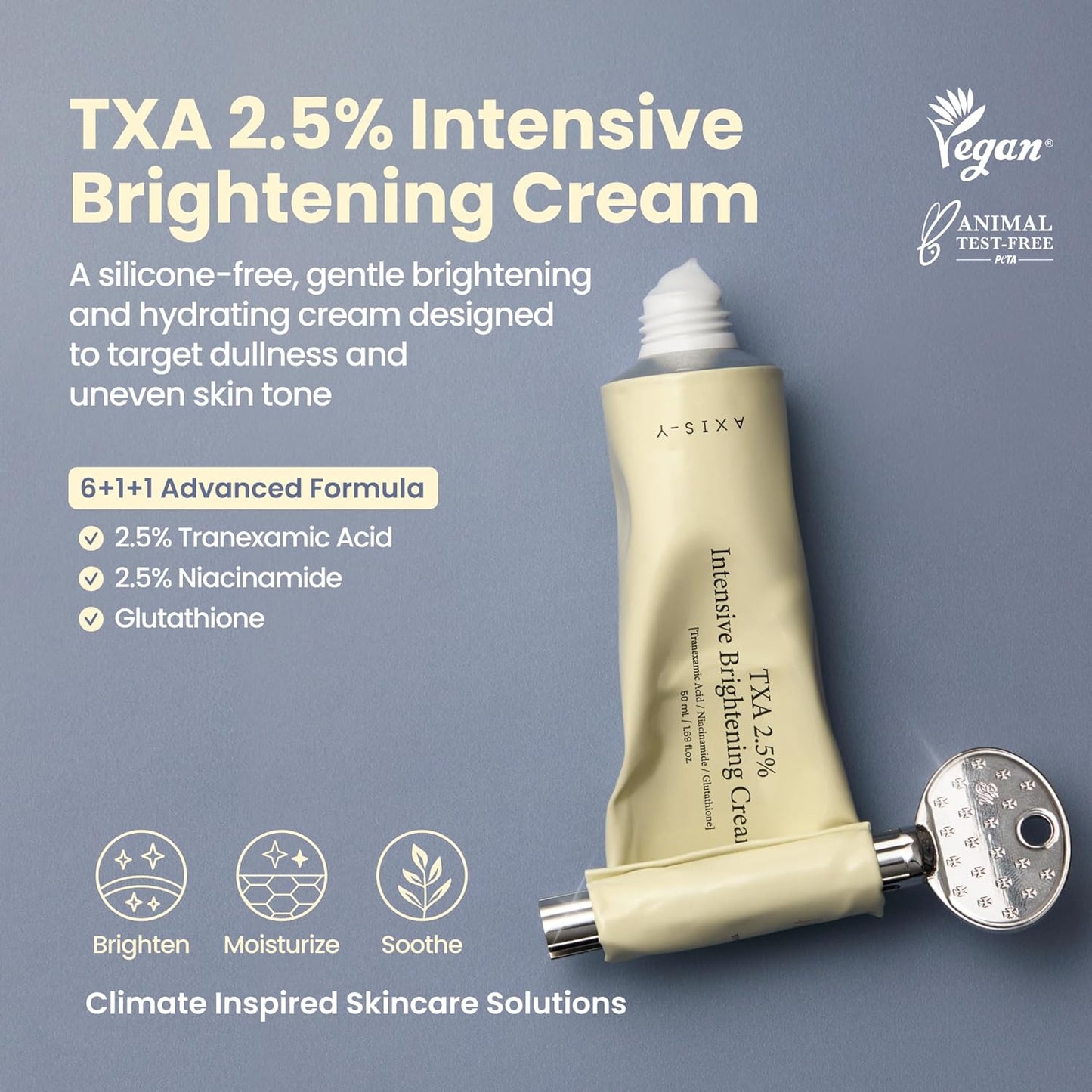 AXIS-Y TXA 2.5% Intensive Brightening Cream – Dark Spot Corrector & Skin Tone Enhancer