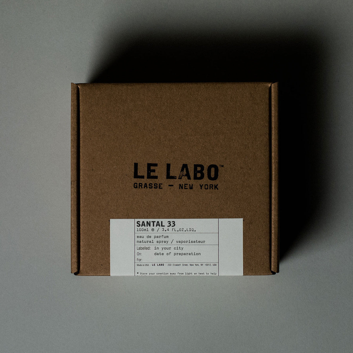 Le Labo Santal 33 Eau de Parfum – Iconic Woody Luxury Fragrance 100ml