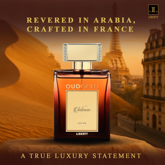 Luxury Oud Intense Parfum for Men – Long-Lasting 12H Premium French Fragrance