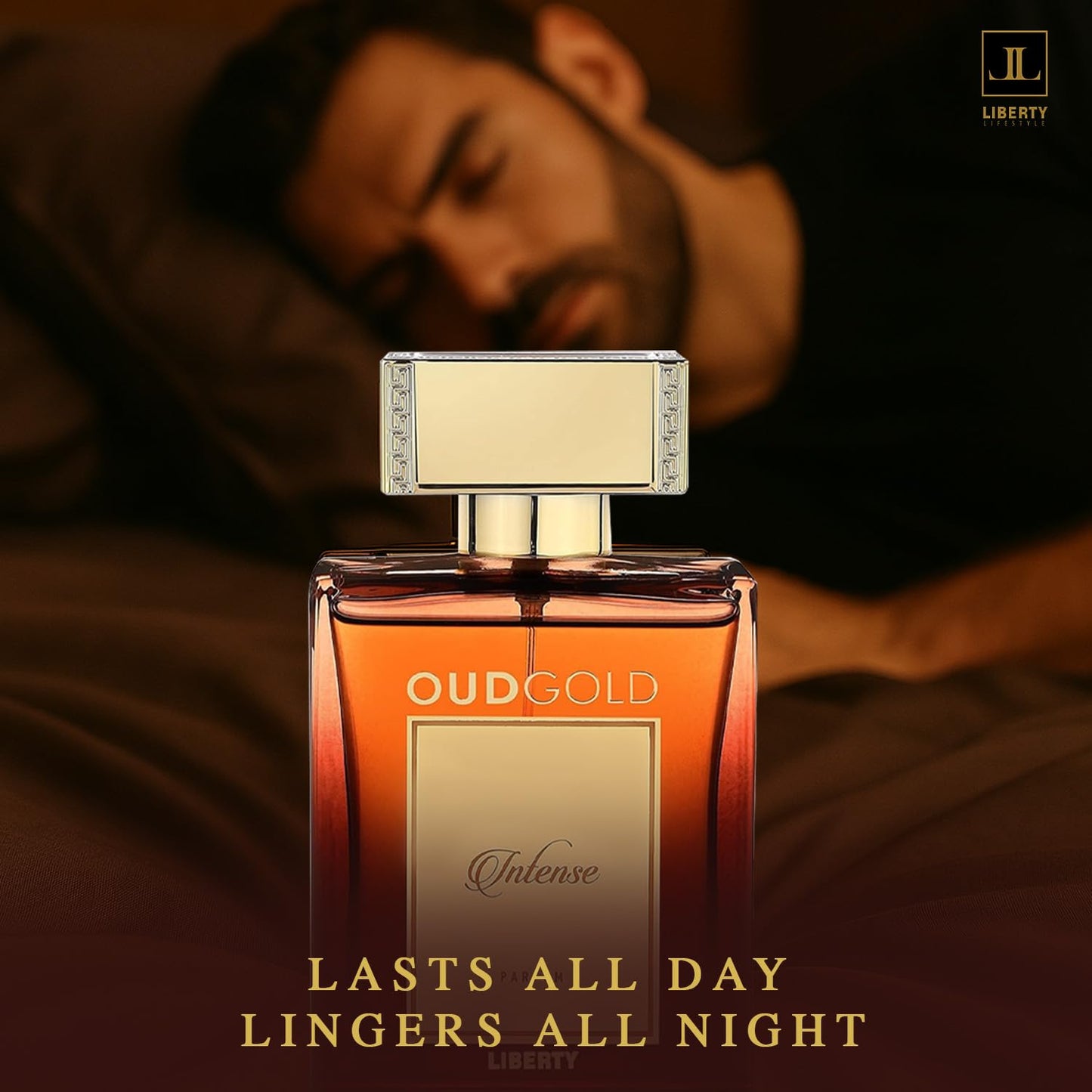 Luxury Oud Intense Parfum for Men – Long-Lasting 12H Premium French Fragrance