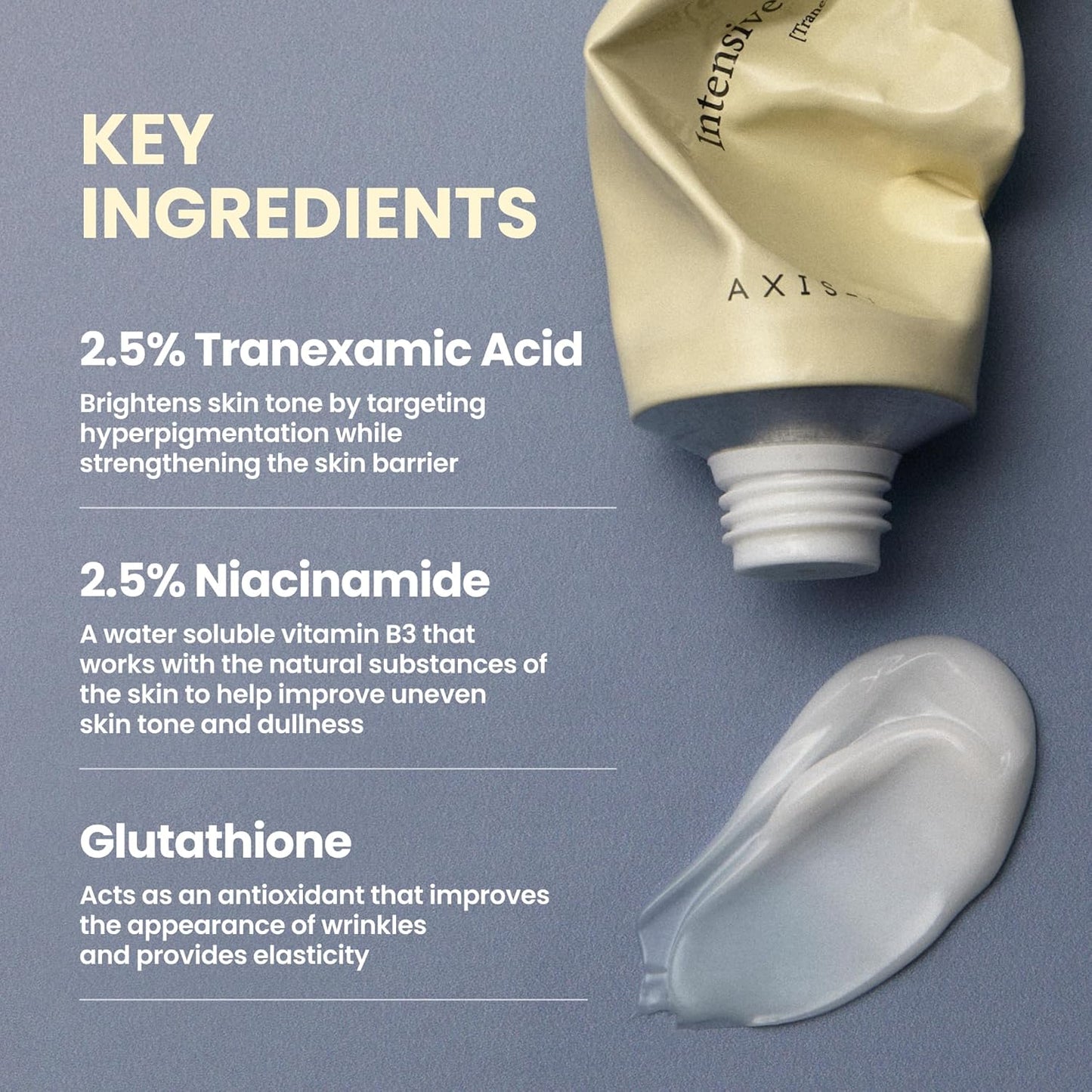 AXIS-Y TXA 2.5% Intensive Brightening Cream – Dark Spot Corrector & Skin Tone Enhancer