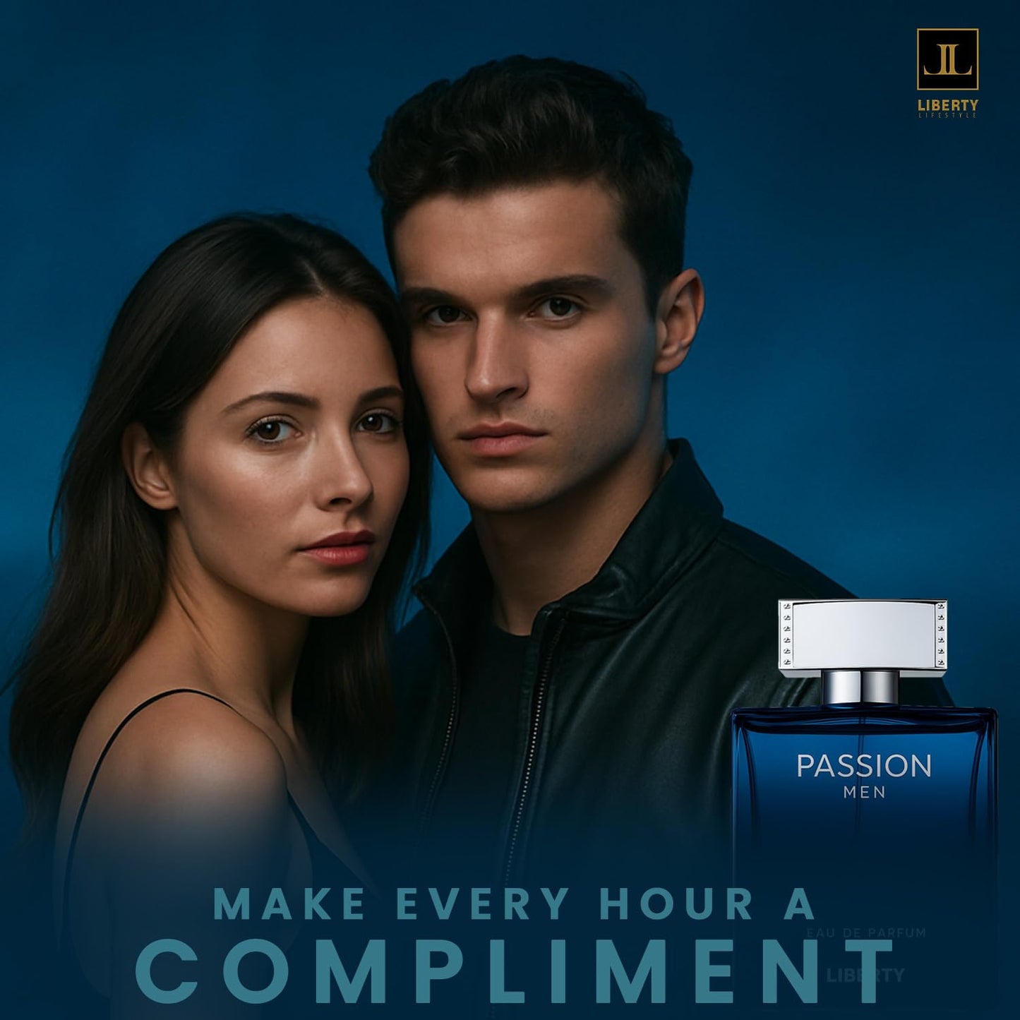 Passion Men Eau De Parfum – Long Lasting Luxury Fragrance for Men (8-9 Hours Wear)